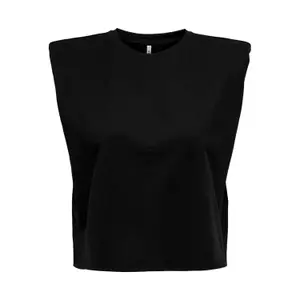 Women's sleeveless T-shirt Only onljen life houlderpads image-0