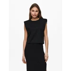 Women's sleeveless T-shirt Only onljen life houlderpads image-1