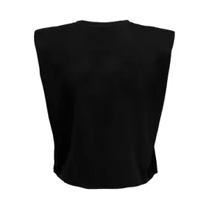 Women's sleeveless T-shirt Only onljen life houlderpads image-5