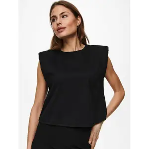 Women's sleeveless T-shirt Only onljen life houlderpads image-3