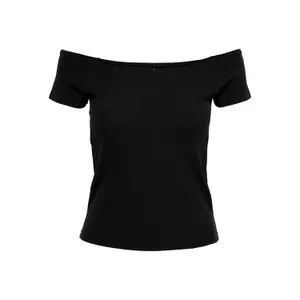 T-shirt för kvinnor Only onlnella off-shoulders image-0