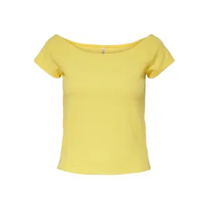 T-shirt för kvinnor Only onlnella off-shoulders image-0