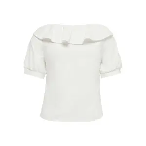 T-shirt för kvinnor Only onldinna life frills image-1