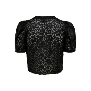 Crop top T-shirt för kvinnor Only onlnew alba image-3
