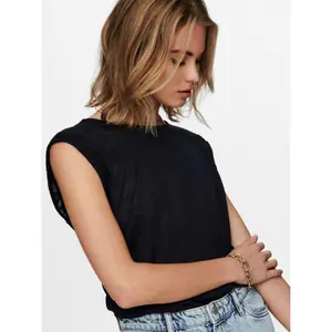 Women's sleeveless T-shirt Only onlceline lace mixs image-5