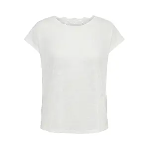 T-shirt för kvinnor Only onlceline lace mixs image-0