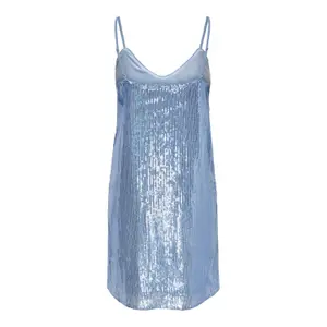 Ärmlös klänning för kvinnor Only onljojo sequinss image-1