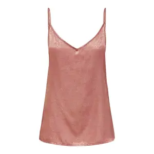 Women's sleeveless T-shirt Only onlmadi glitters image-0