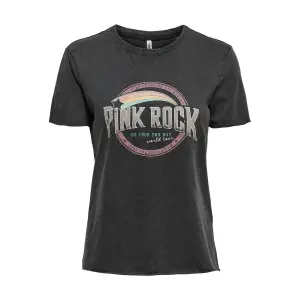 Frauen-T-Shirt Only manches courtes Lucy life favourite boxs image-0