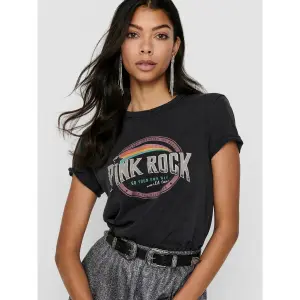 Frauen-T-Shirt Only manches courtes Lucy life favourite boxs image-3