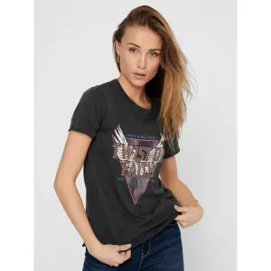 Frauen-T-Shirt Only manches courtes Lucy life favourite boxs image-3