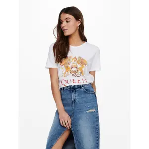 T-shirt för kvinnor Only onlqueen image-1