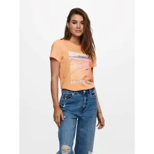 T-shirt för kvinnor Only onllala life image-1
