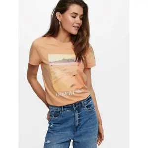 T-shirt för kvinnor Only onllala life image-3