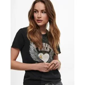 T-shirt för kvinnor Only onllucy life image-3