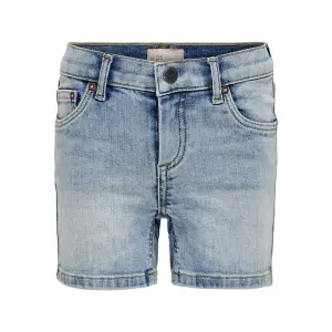 Girls' denim shorts Only kids Blush image-0