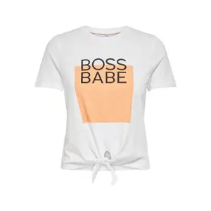 T-shirt för kvinnor Only onlsilly life knot image-0