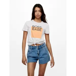 T-shirt för kvinnor Only onlsilly life knot image-1