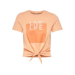T-shirt för kvinnor Only onlsilly life knot image-0