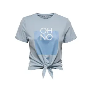 T-shirt för kvinnor Only onlsilly life knot image-0