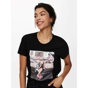 T-shirt för kvinnor Only onllana life image-3