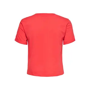T-shirt för kvinnor Only onlmolly life text image-4