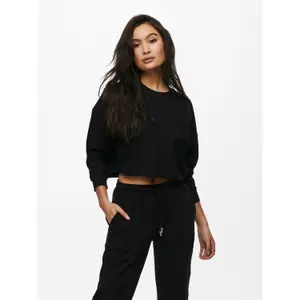 Sweatshirt med rund halsringning för kvinnor Only onlzoey life image-1