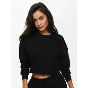 Sweatshirt med rund halsringning för kvinnor Only onlzoey life image-2