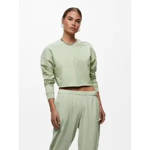 Sweatshirt med rund halsringning för kvinnor Only onlzoey life image-1