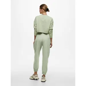 Sweatshirt med rund halsringning för kvinnor Only onlzoey life image-6
