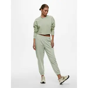 Sweatshirt med rund halsringning för kvinnor Only onlzoey life image-2
