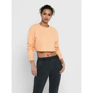 Sweatshirt med rund halsringning för kvinnor Only onlzia life image-1