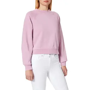 Sweatshirt med rund halsringning för kvinnor Only onlzia life image-0
