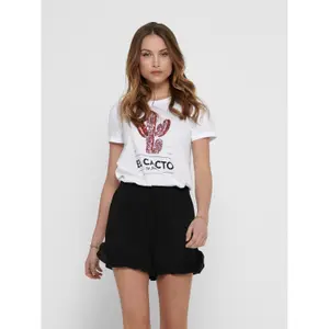 T-shirt för kvinnor Only onlkita life reg cactus image-1
