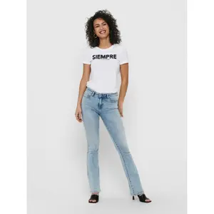T-shirt för kvinnor Only onlkita life reg cactus image-2