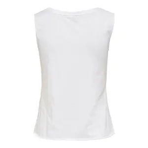 Women's sleeveless T-shirt Only onlada life text image-5