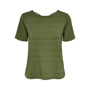 T-shirt för kvinnor Only onlmoster string image-0