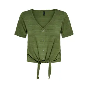 T-shirt för kvinnor Only onlmoster knots image-0