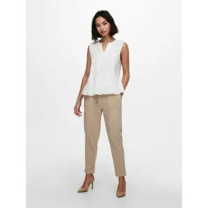 Women's sleeveless T-shirt Only onlmarika wovens image-2