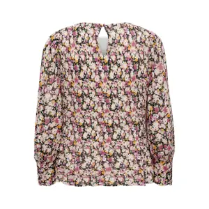 Women's long sleeve T-shirt Only onlnaomi plisse image-4