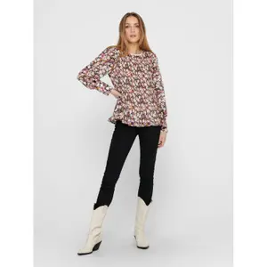 Women's long sleeve T-shirt Only onlnaomi plisse image-3