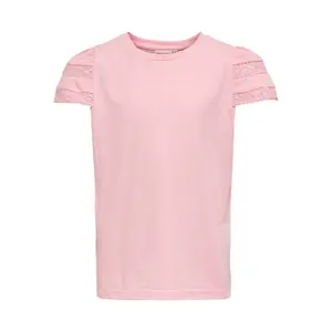 Girl's T-shirt Only kids konhelle lace image-0