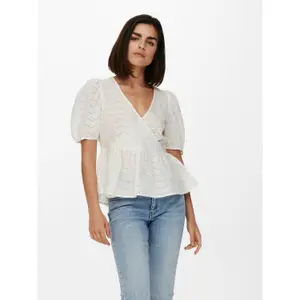 T-shirt för kvinnor Only onlcarla life wrap wovens image-1
