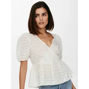 T-shirt för kvinnor Only onlcarla life wrap wovens image-3