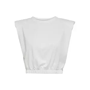 Women's sleeveless T-shirt Only onllisa life houlderpads image-0