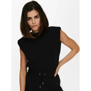 Women's sleeveless T-shirt Only onllisa life houlderpads image-4