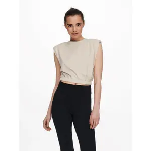 Women's sleeveless T-shirt Only onllisa life houlderpads image-1