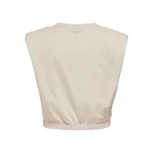 Women's sleeveless T-shirt Only onllisa life houlderpads image-5