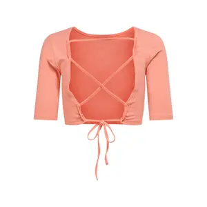 T-shirt för kvinnor Only onltira life 2/4 sleeve openbacks image-4