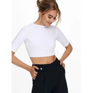 T-shirt för kvinnor Only onltira life 2/4 sleeve openbacks image-2